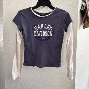 Harley-Davidson long sleeve tee, women’s, small